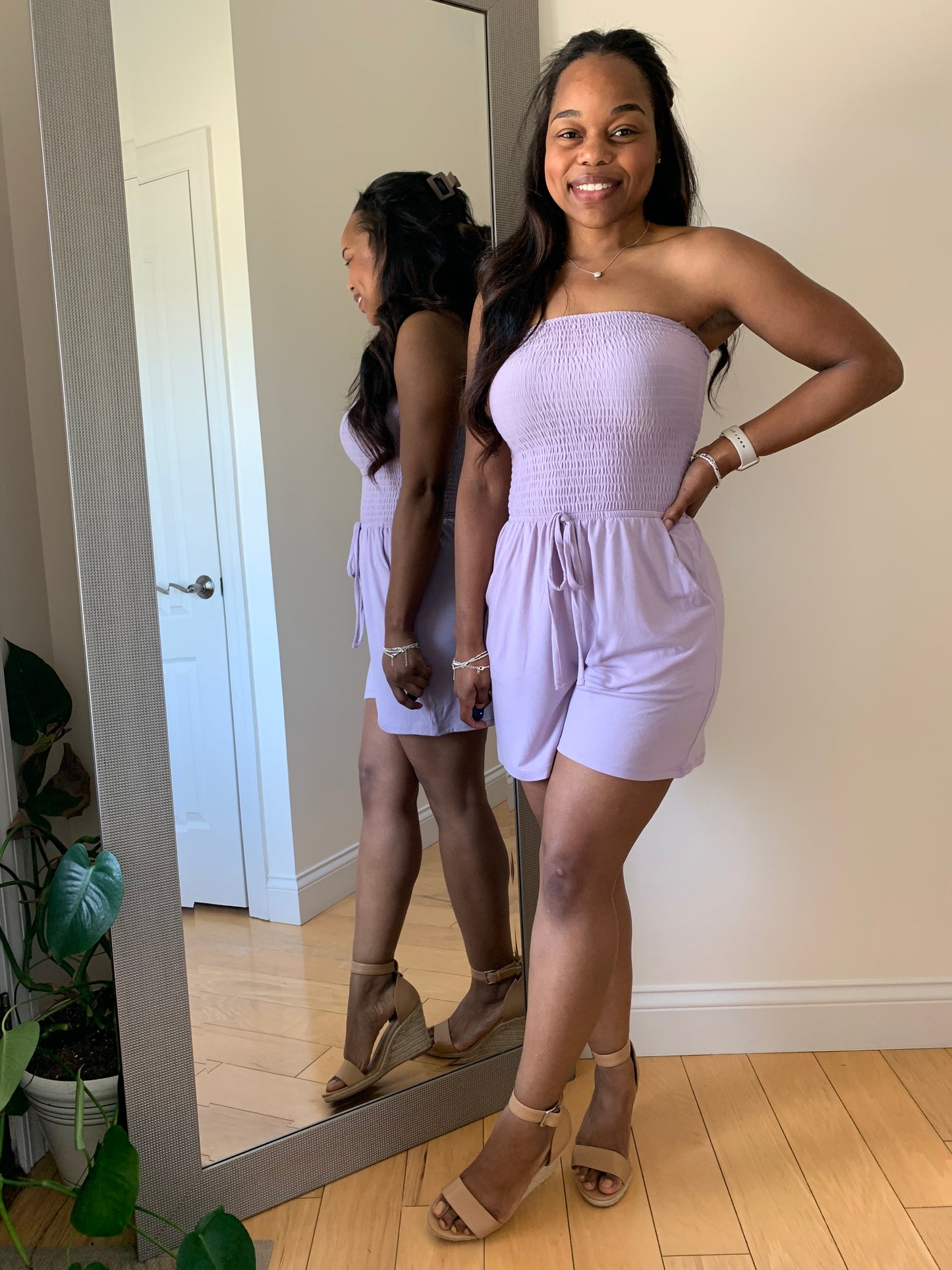 Effortless Days Romper - Orchid