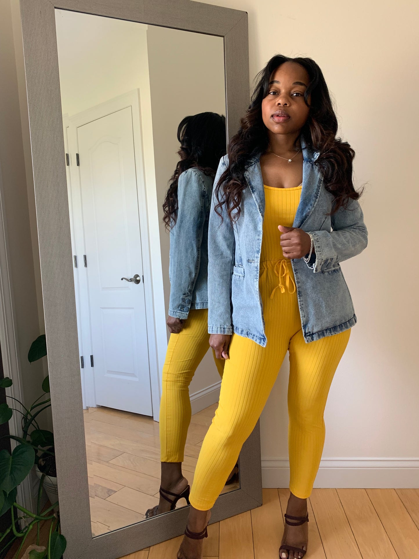 All Day Luxe Jumpsuit - Yellow