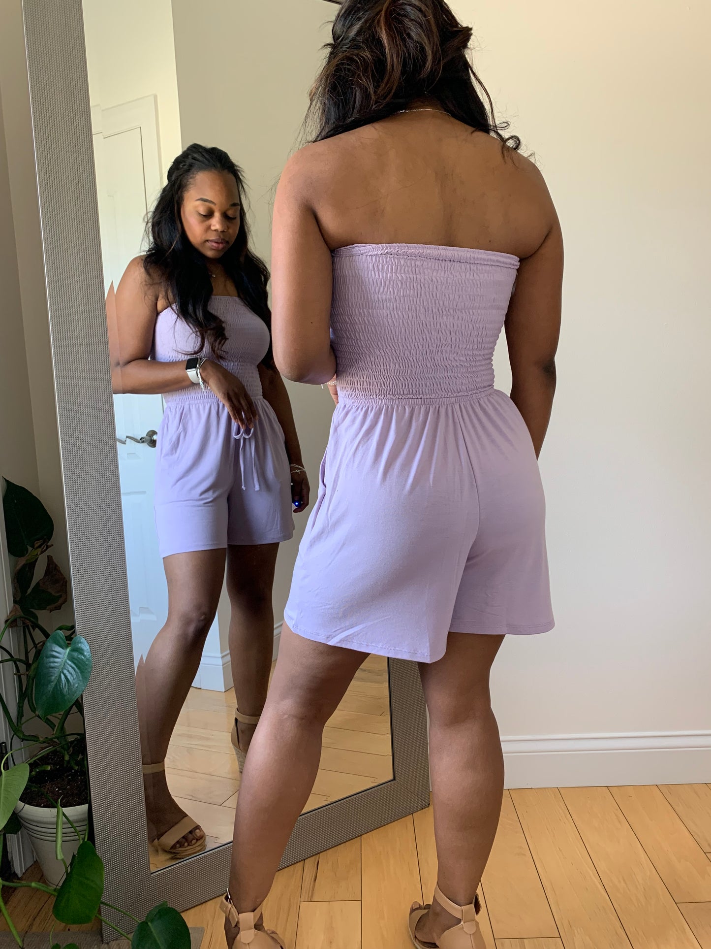 Effortless Days Romper - Orchid