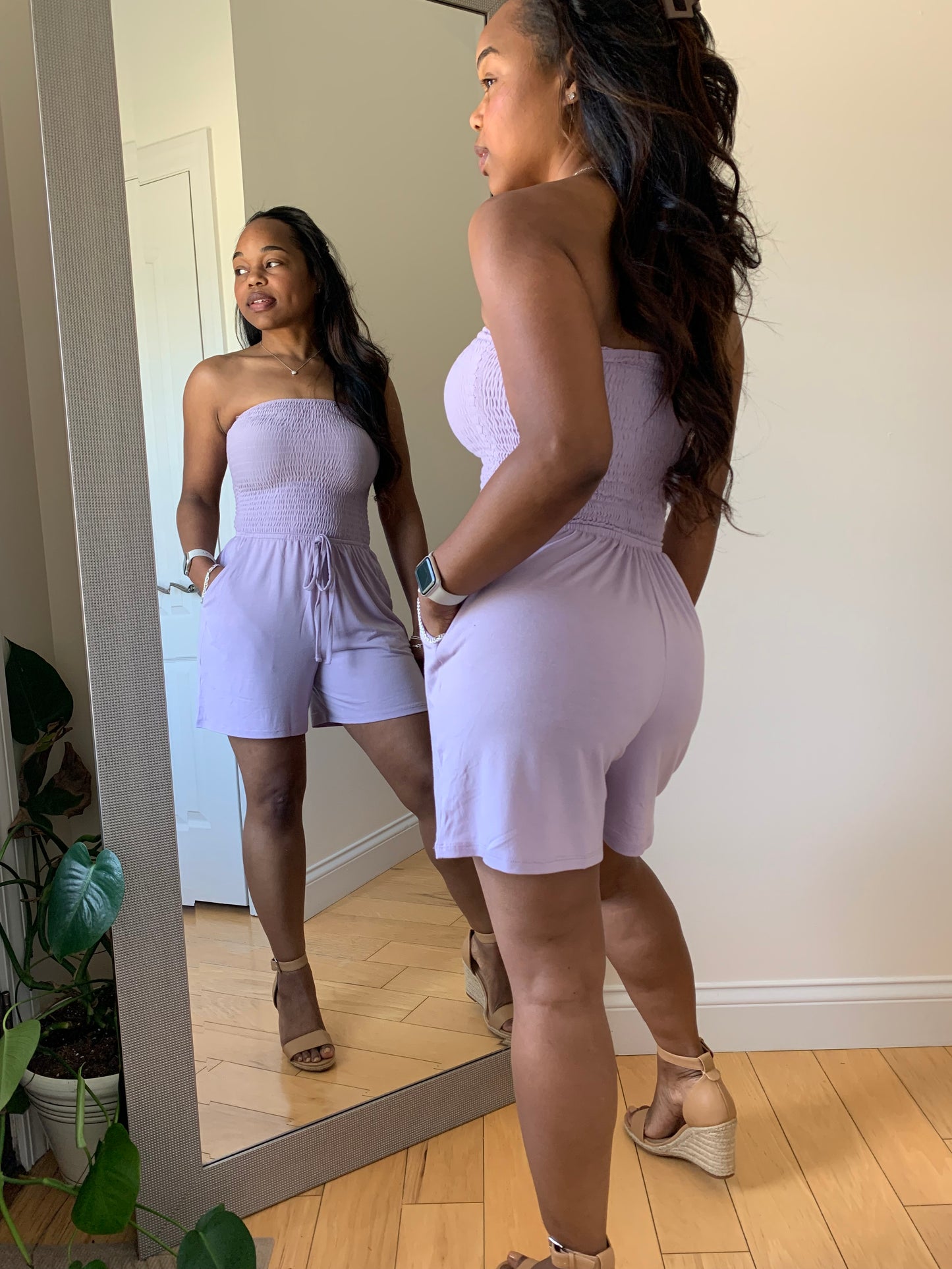 Effortless Days Romper - Orchid