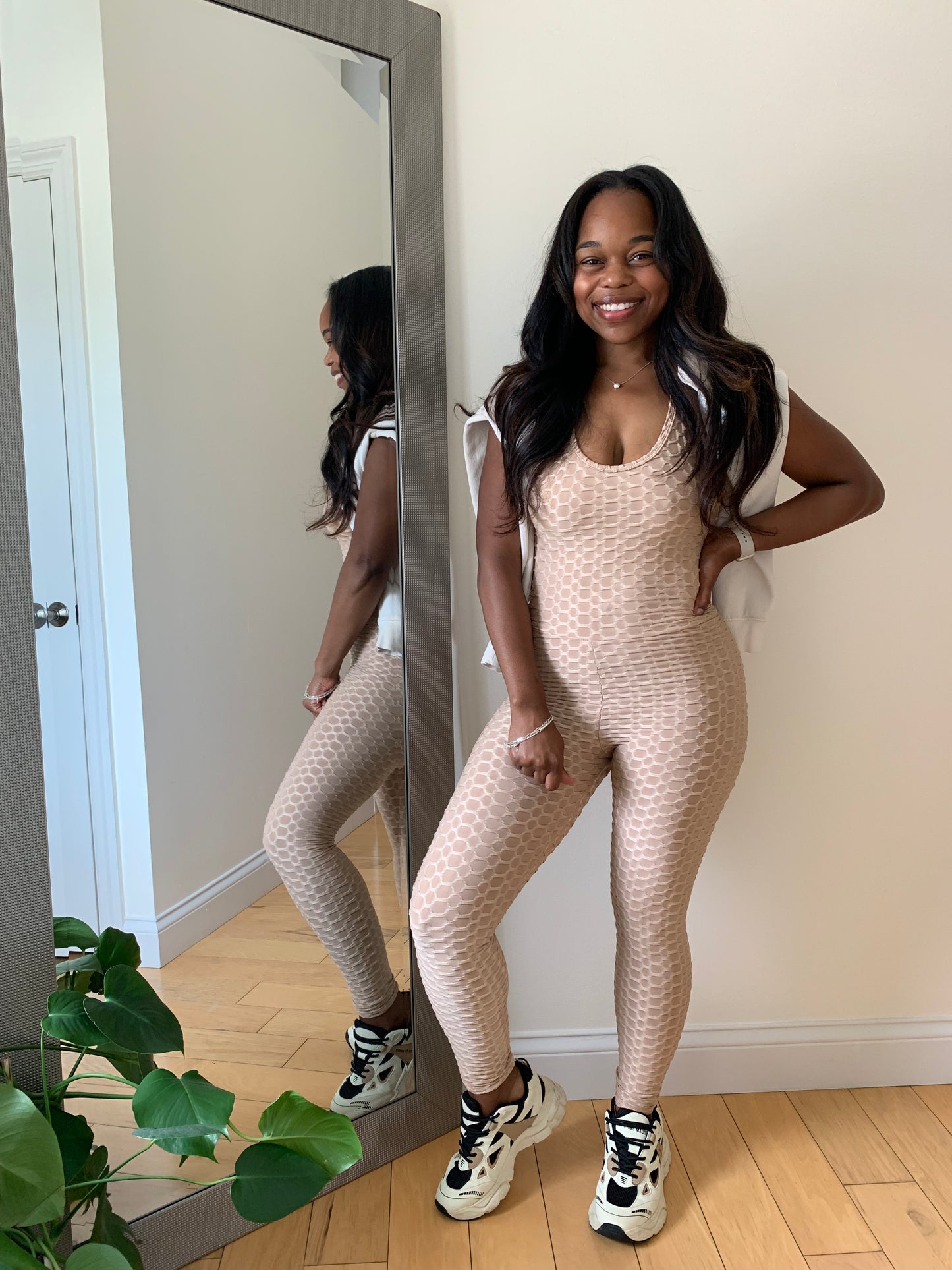 The Camille Jumpsuit – Mocha