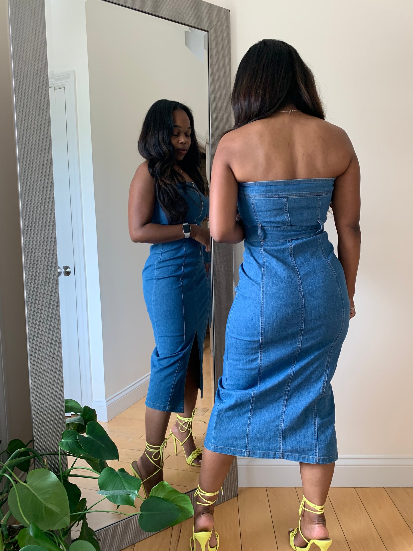 The Milan Denim Dress