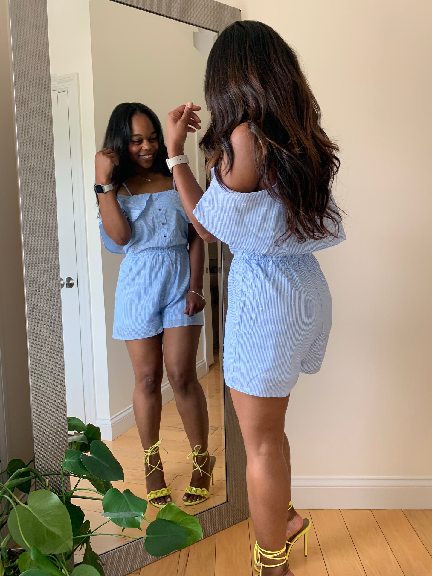 The Charlotte Cold Shoulder Romper