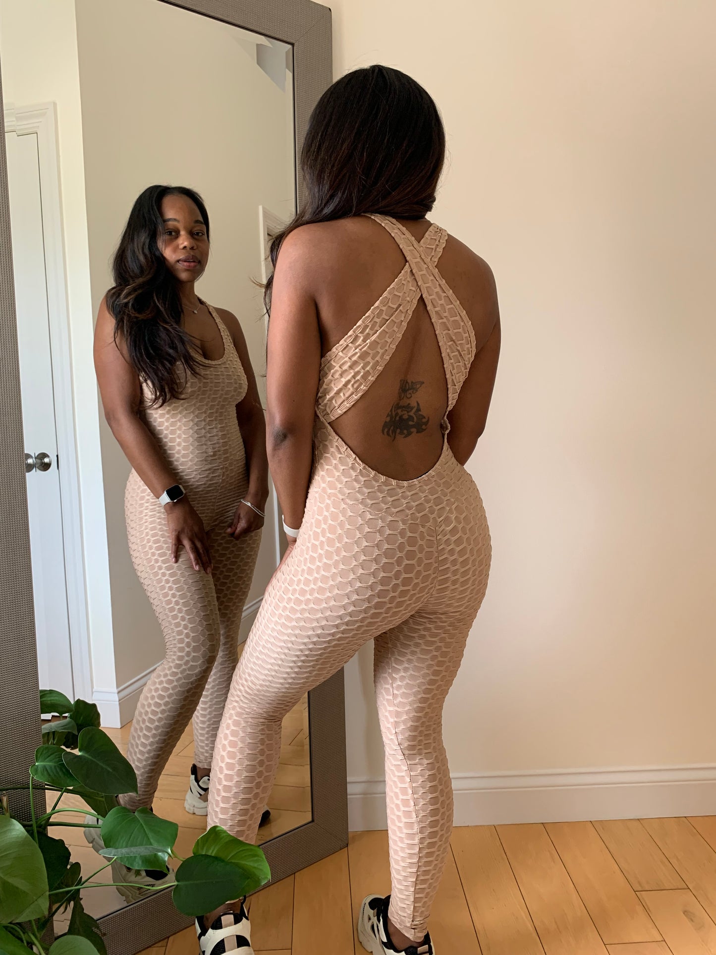 The Camille Jumpsuit – Mocha