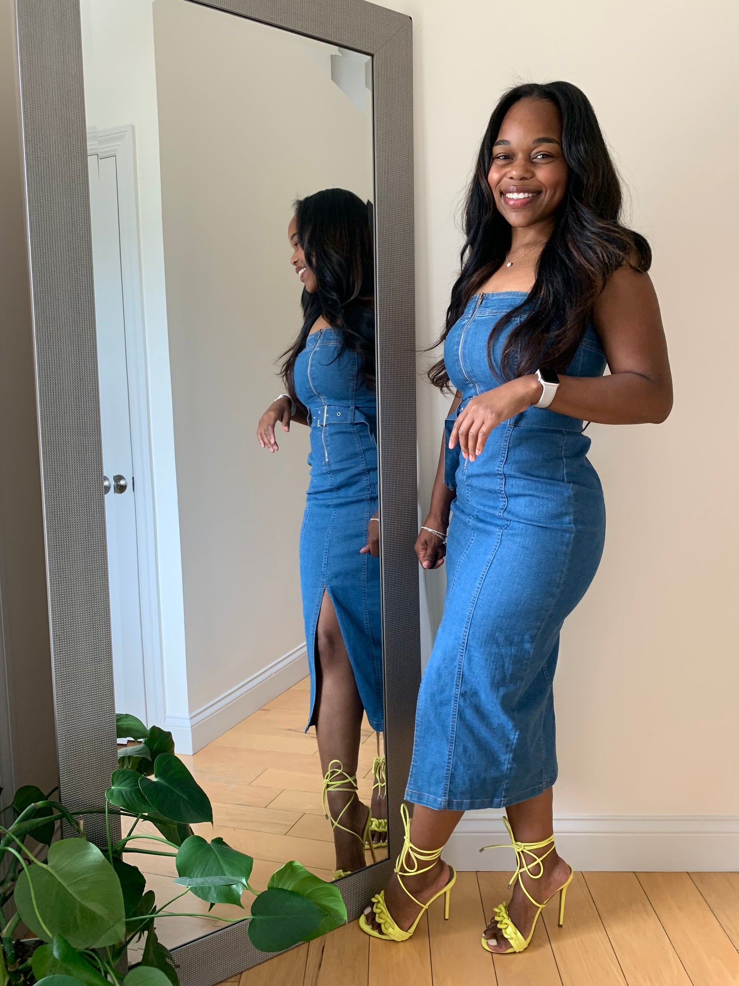 The Milan Denim Dress