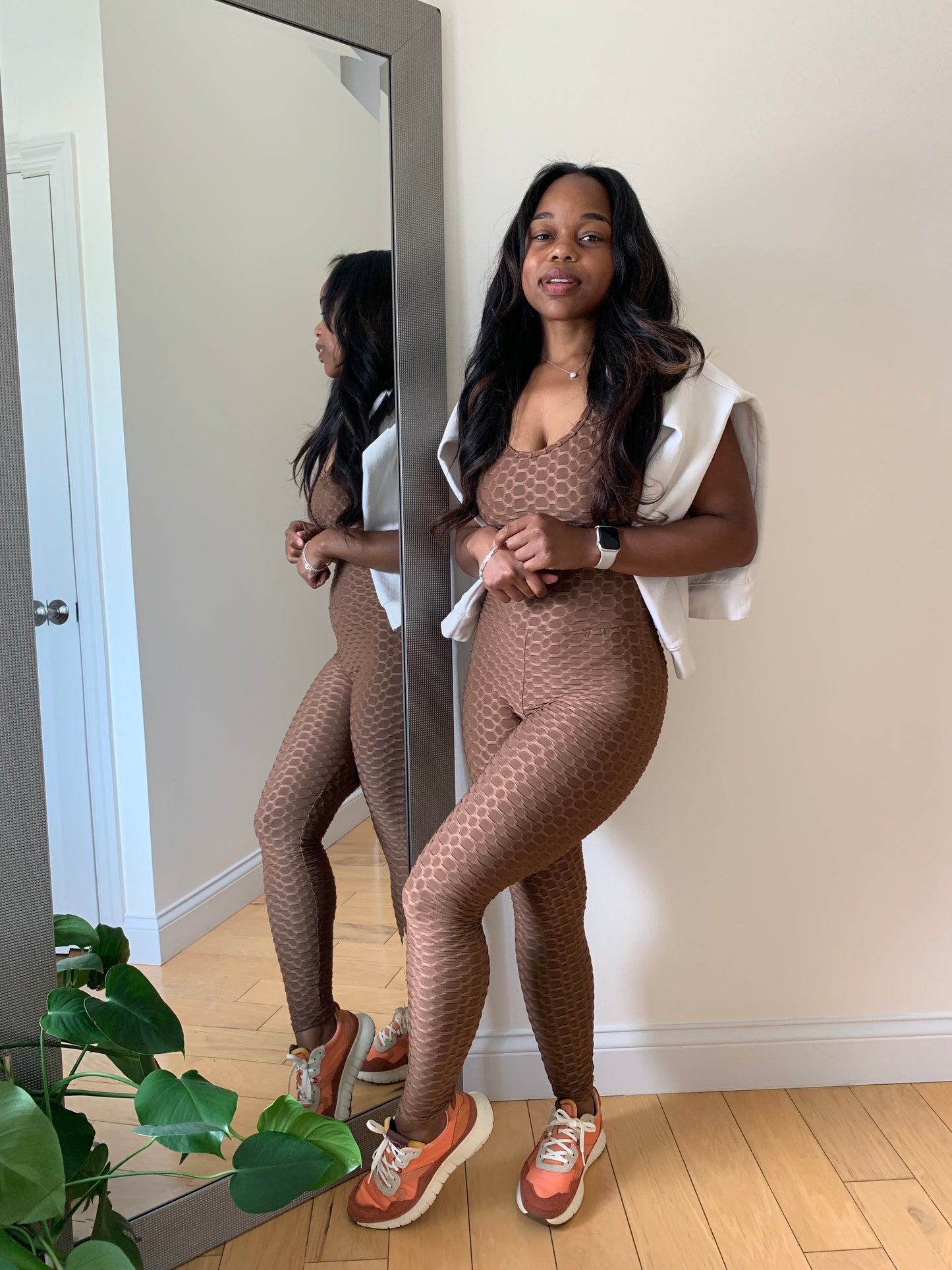 The Camille Jumpsuit – Brown