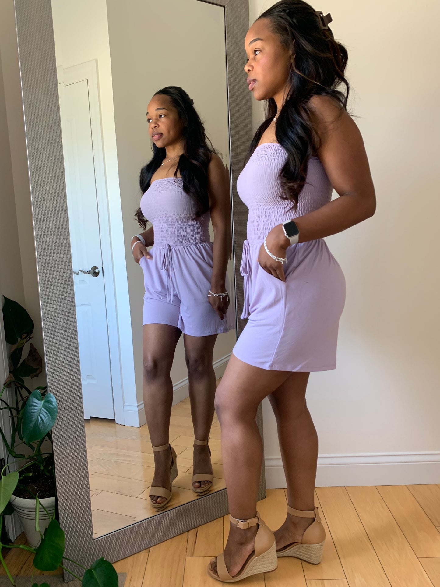 Effortless Days Romper - Orchid