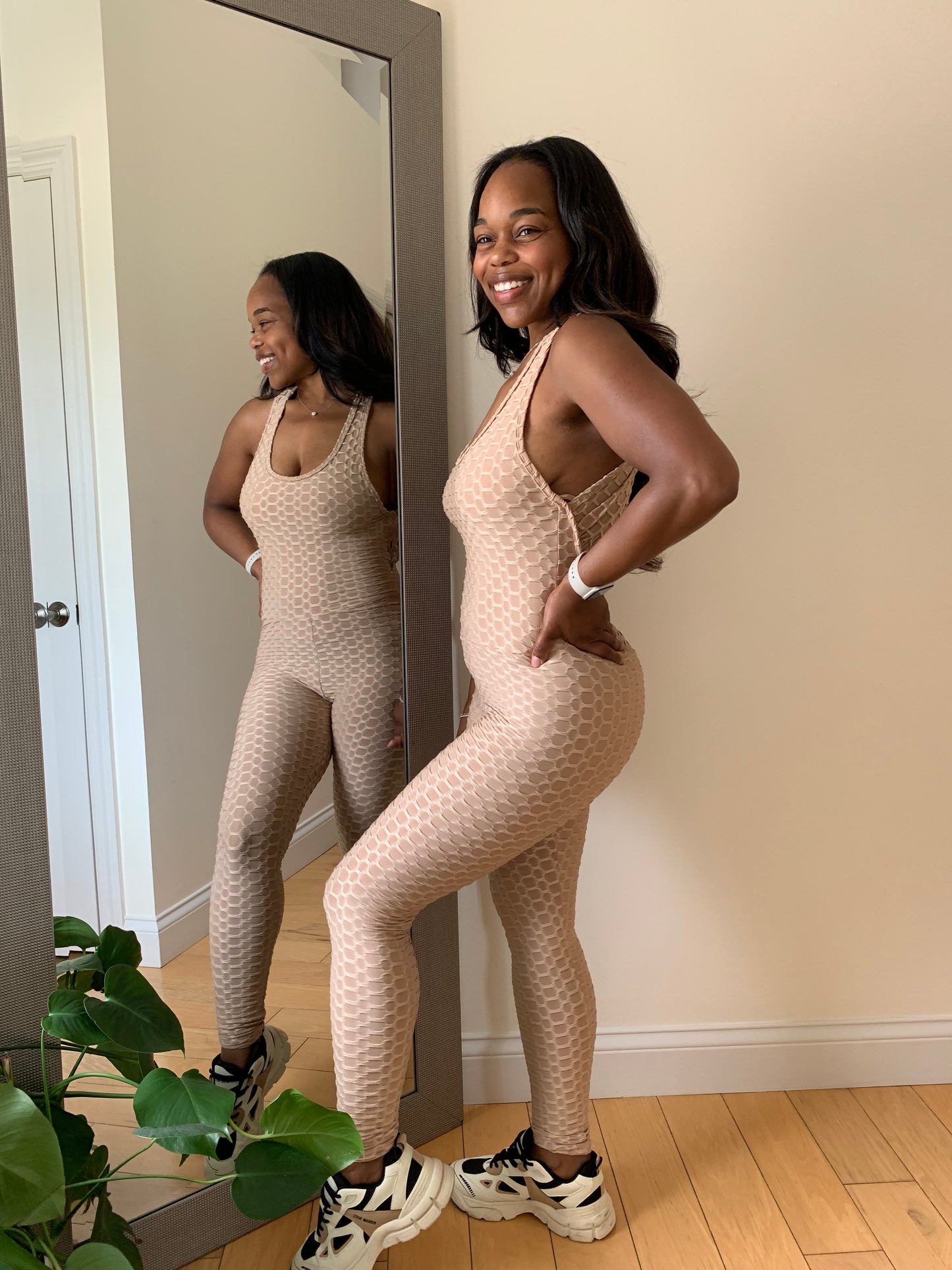 The Camille Jumpsuit – Mocha