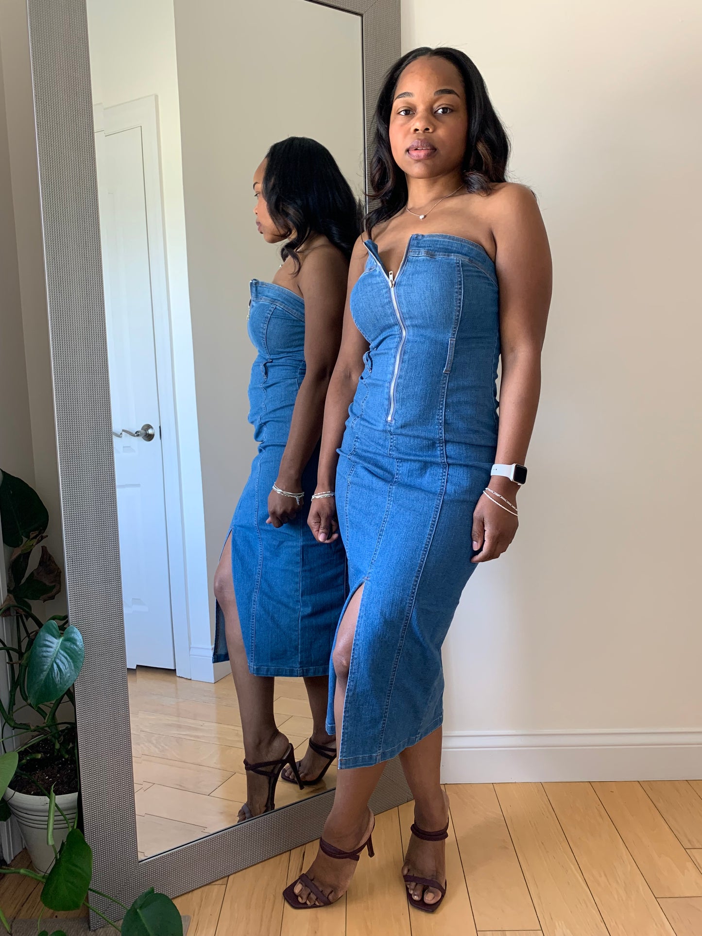 The Milan Denim Dress