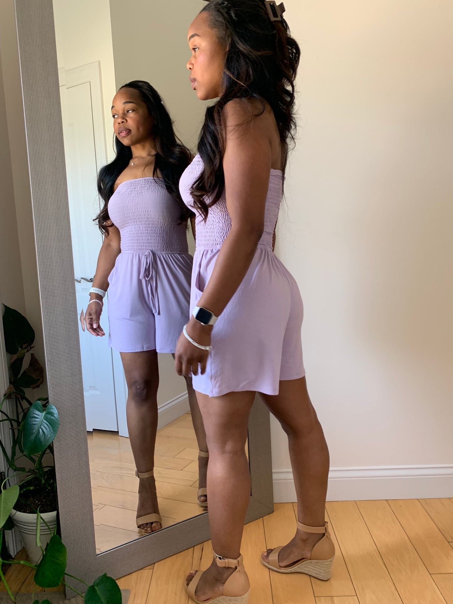 Effortless Days Romper - Orchid