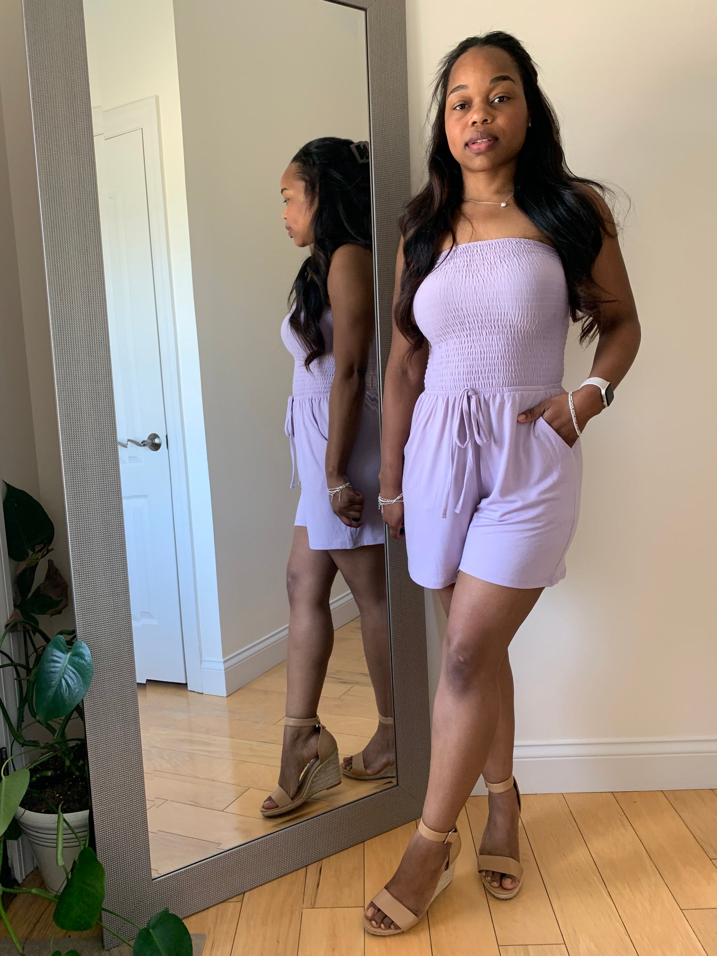 Effortless Days Romper - Orchid