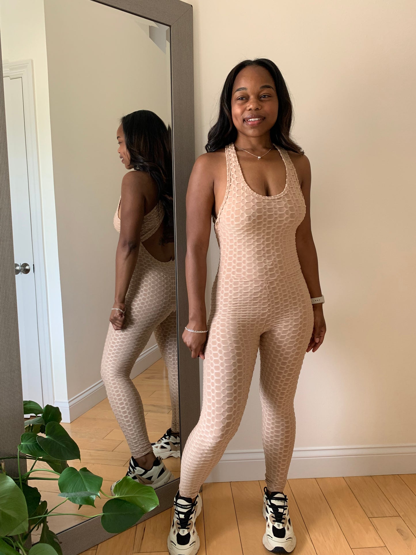 The Camille Jumpsuit – Mocha