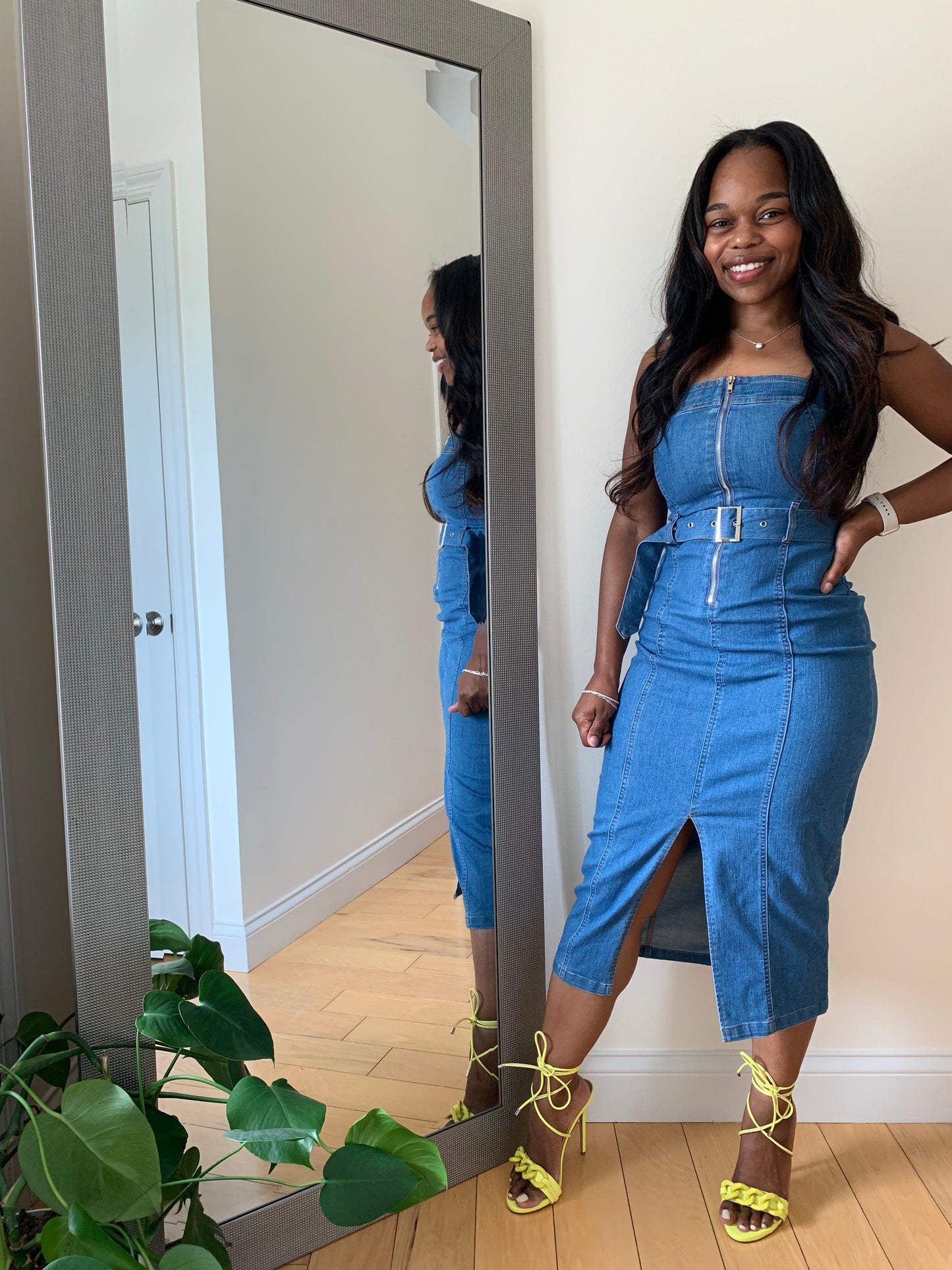 The Milan Denim Dress