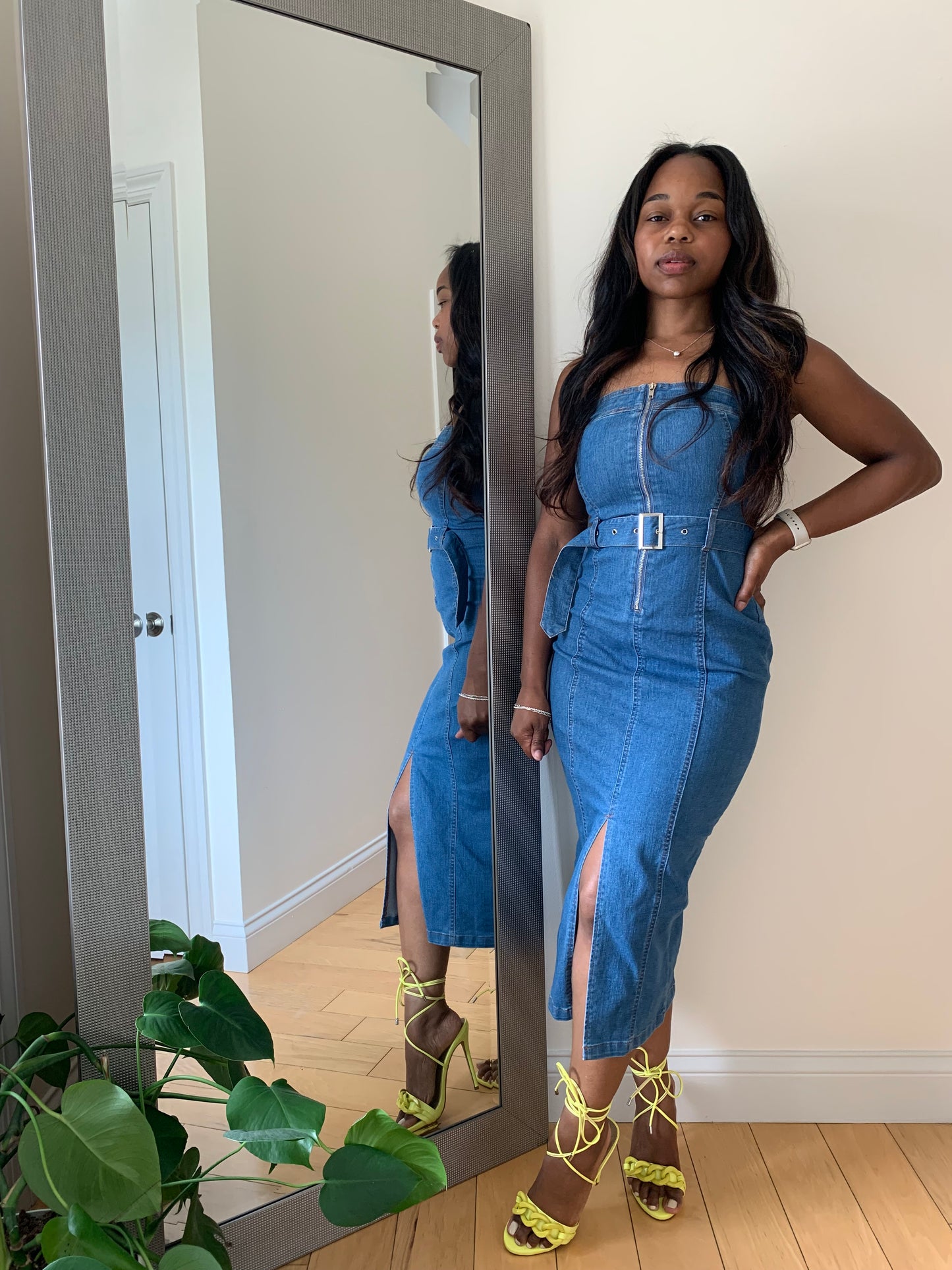 The Milan Denim Dress