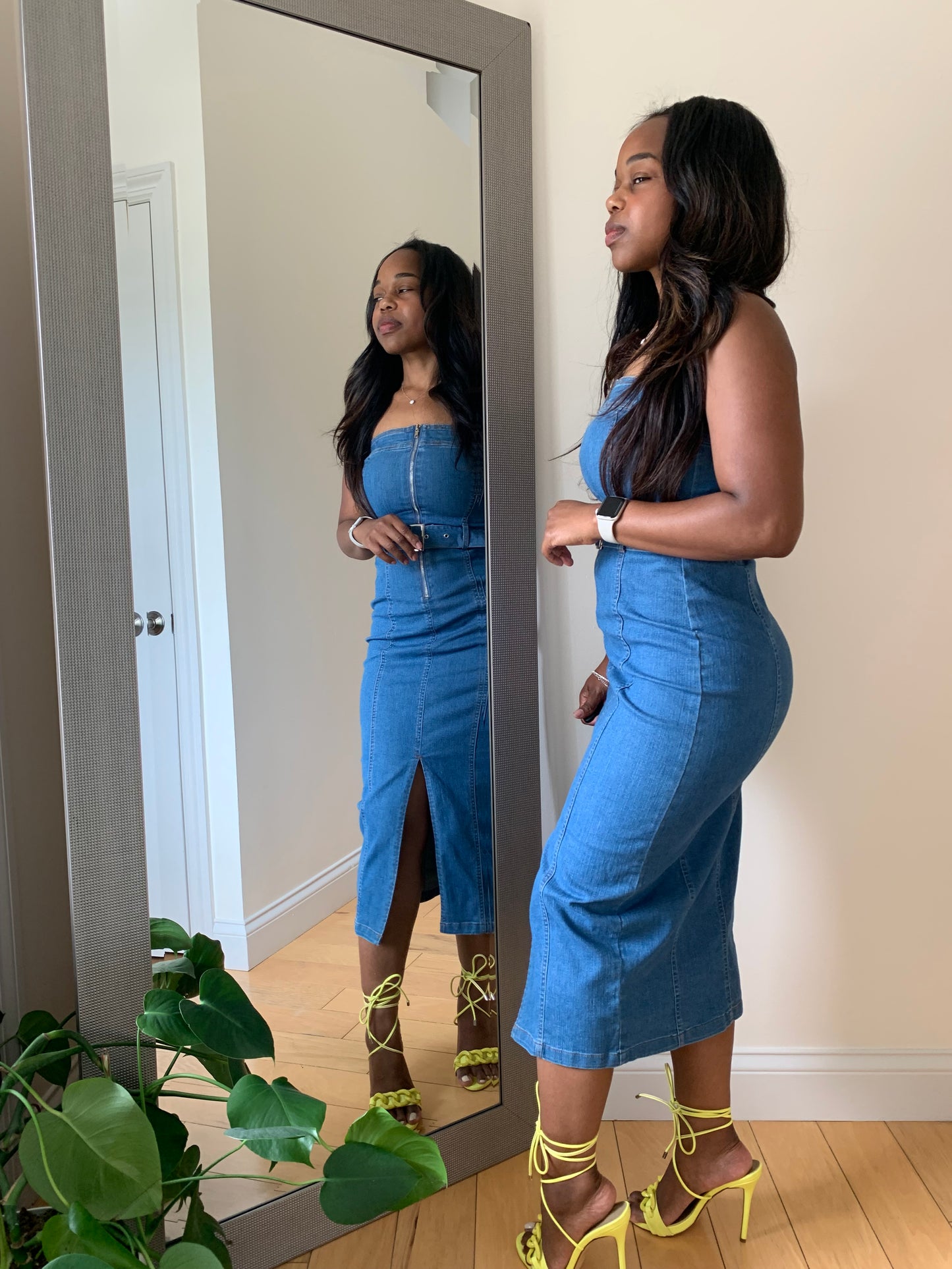 The Milan Denim Dress